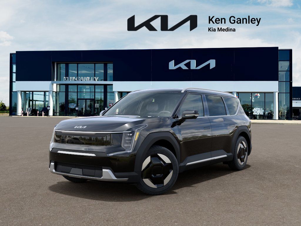 Ebony Black 2026 Kia EV9 Wind AWD SUV / Crossover All-Wheel Drive 1-Speed Automatic