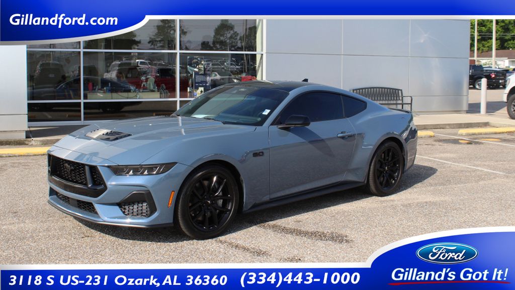 Vapor Blue 2025 Ford Mustang GT Premium Fastback RWD Coupe Rear-Wheel Drive Automatic