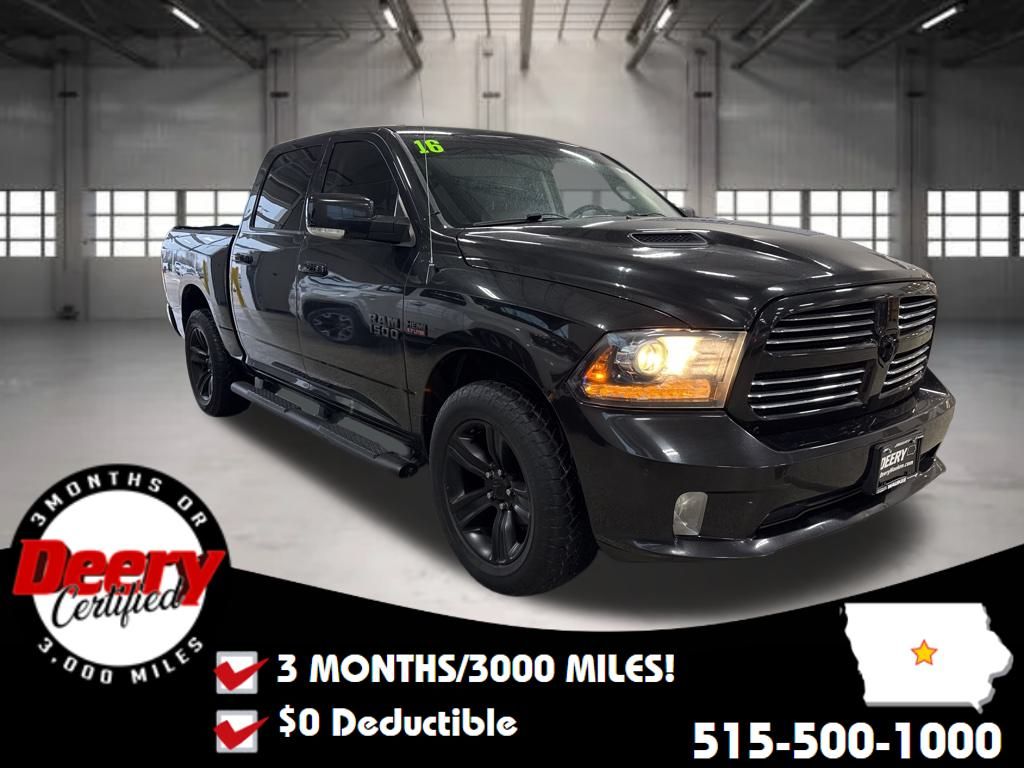 2016 RAM 1500 Sport Crew Cab 4WD