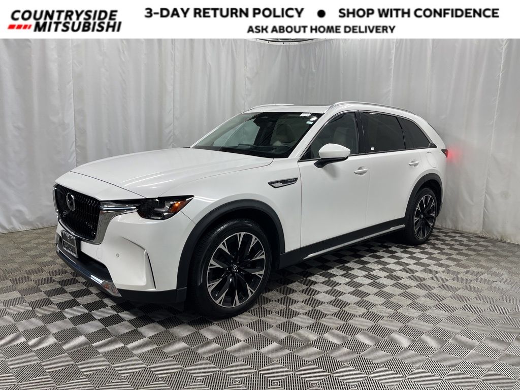 Rhodium White Premium 2024 Mazda CX-90 PHEV Premium AWD SUV / Crossover All-Wheel Drive 8-Speed Automatic