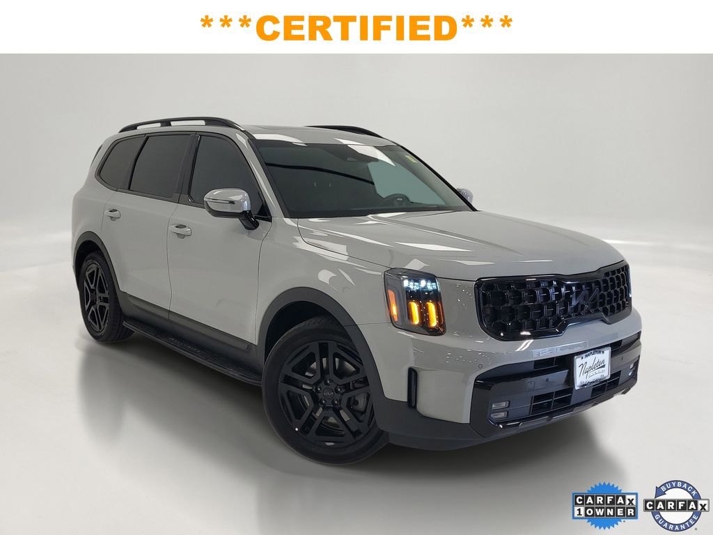 Wolf Gray 2025 Kia Telluride SX-Prestige X-Line AWD SUV / Crossover All-Wheel Drive 8-Speed Automatic