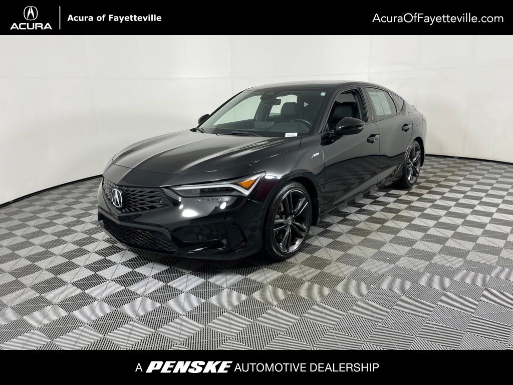 Majestic Black Pearl 2023 Acura Integra Sedan Front-Wheel Drive Continuously Variable Transmission