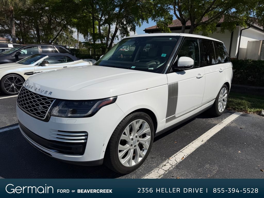 White 2021 Land Rover Range Rover P400 HSE Westminster Edition AWD SUV / Crossover All-Wheel Drive 8-Speed Automatic
