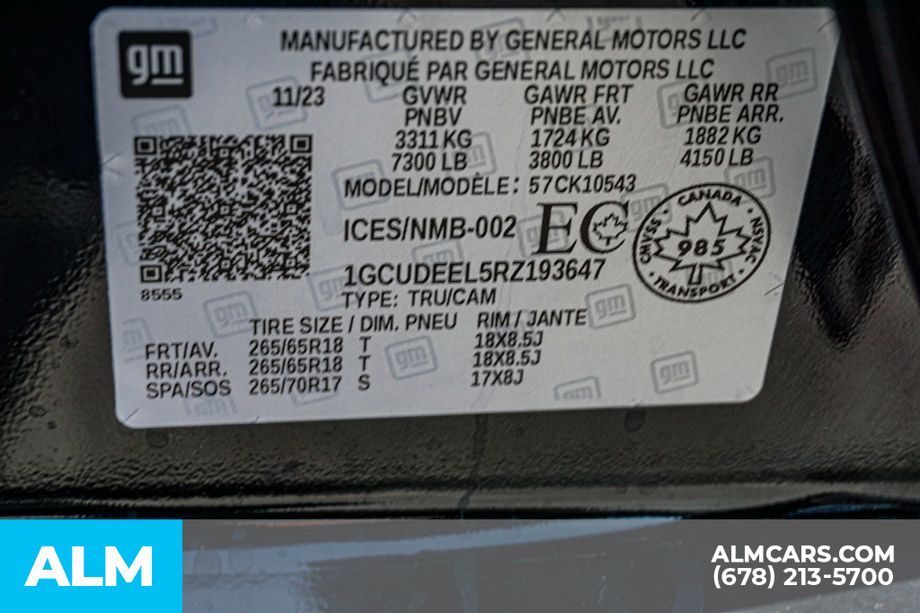Used 2024 Black Chevrolet RST image 58