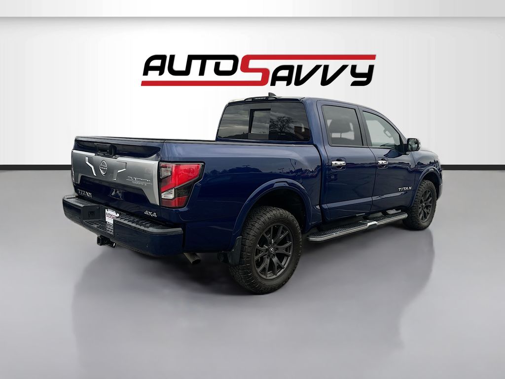 Used 2023 Deep Blue Pearl Nissan Platinum Reserve image 7