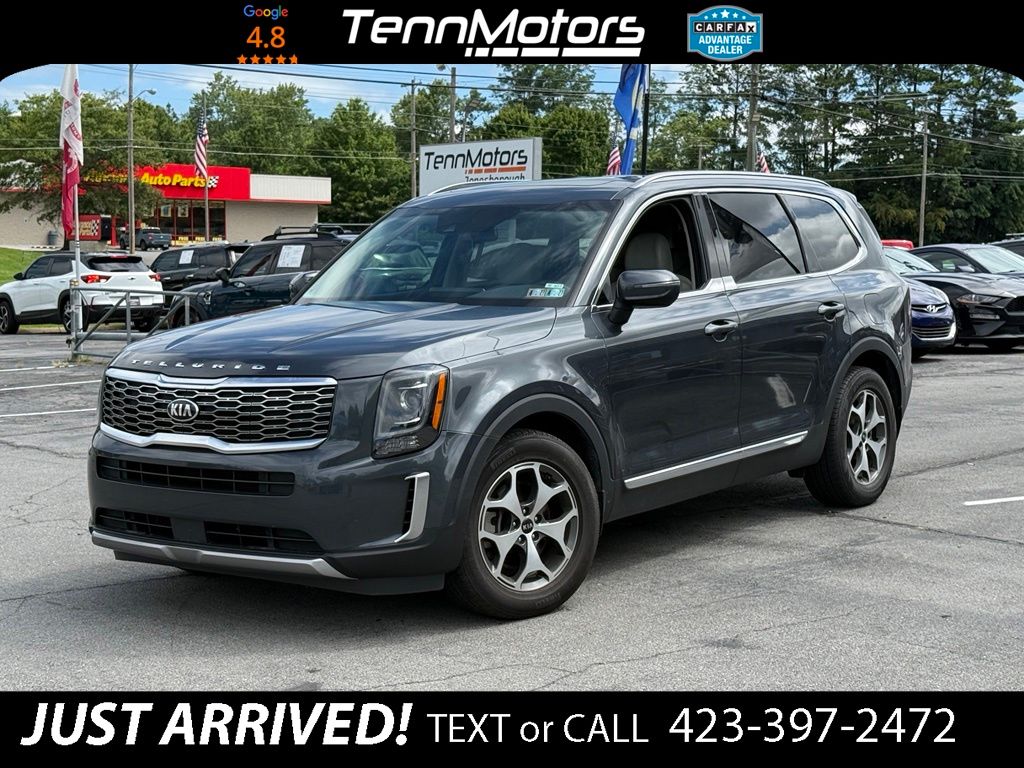 Gravity Gray 2020 Kia Telluride SUV / Crossover All-Wheel Drive 8-Speed Automatic