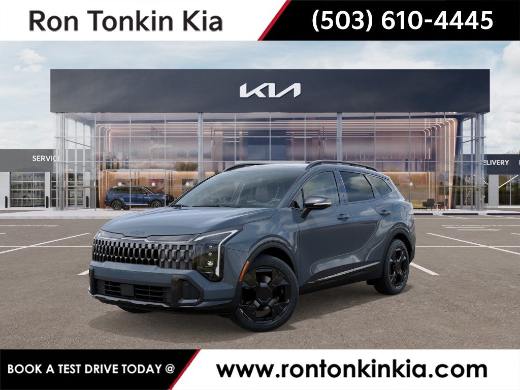 Blue 2027 Kia Sportage Hybrid Plug-In SUV / Crossover All-Wheel Drive 6-Speed Automatic Overdrive