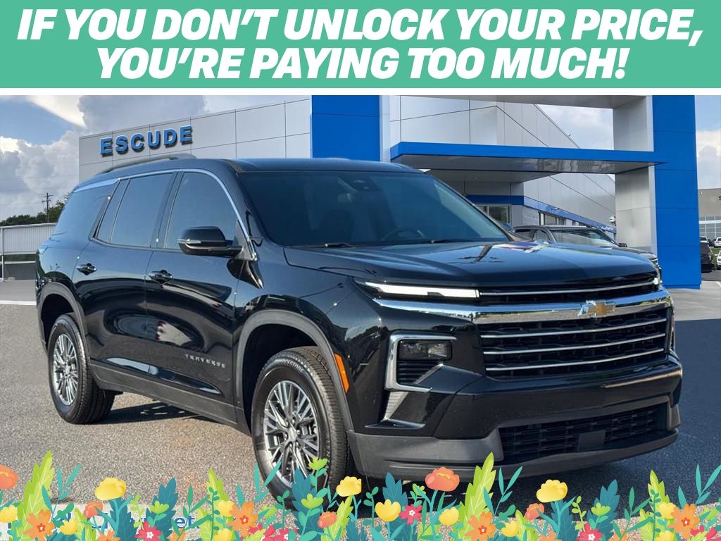 Mosaic Black Metallic 2026 Chevrolet Traverse SUV / Crossover Front-Wheel Drive 8-Speed Automatic