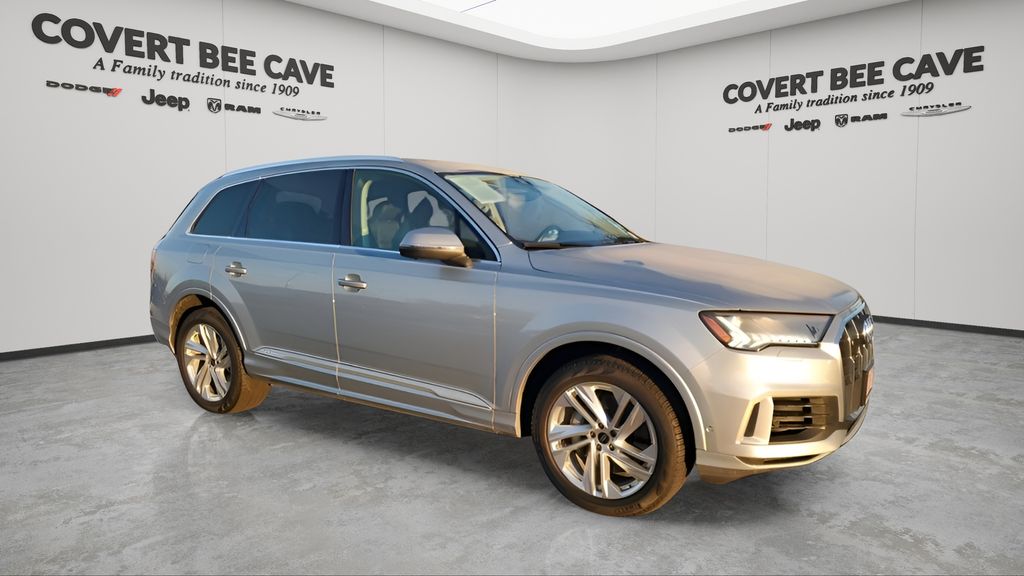 Satellite Silver Metallic 2024 Audi Q7 quattro Premium Plus 55 TFSI SUV / Crossover All-Wheel Drive 8-Speed Automatic