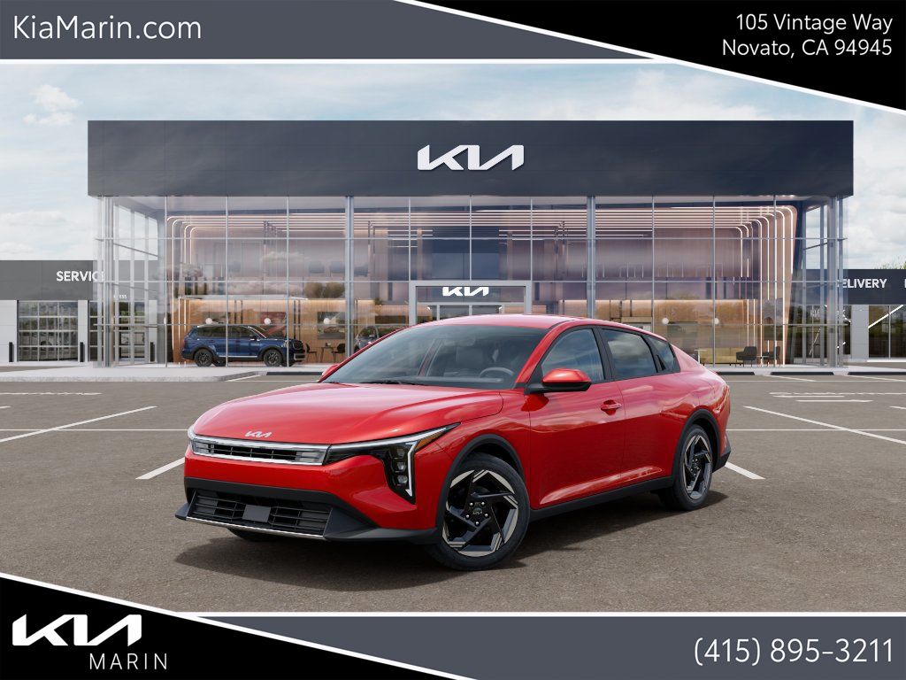 Currant Red 2026 Kia K4 EX FWD Sedan Front-Wheel Drive Continuously Variable Transmission