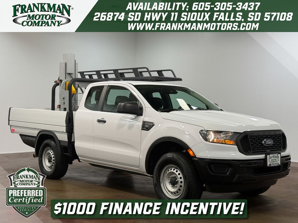 Oxford White 2019 Ford Ranger Chassis XL SuperCab RWD Pickup Truck 4X2 Automatic