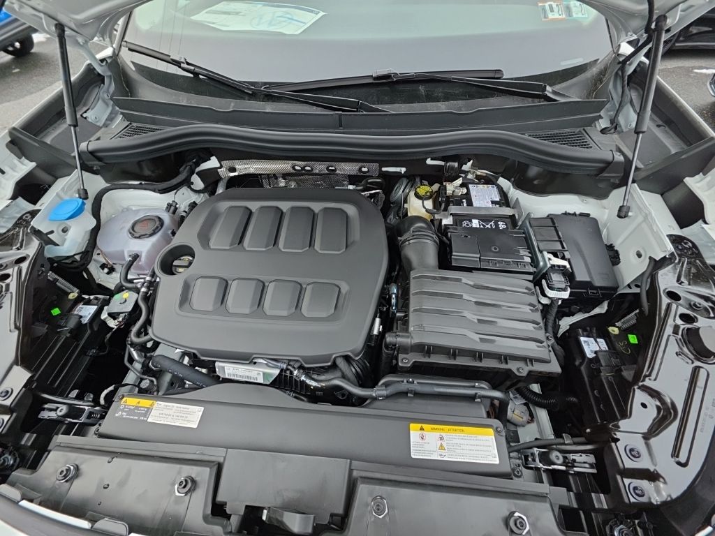 2026 Volkswagen Tiguan 2.0T SE White/off-white at Sutliff Volkswagen