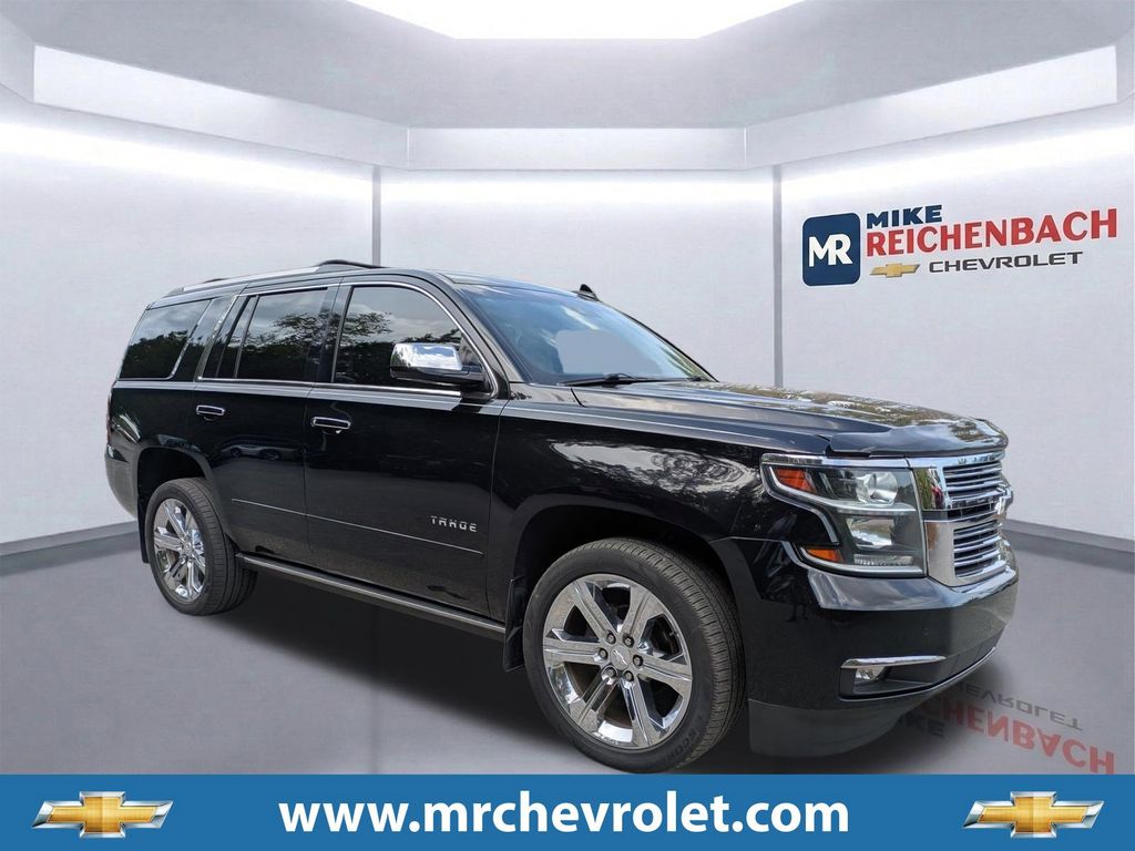 Black 2020 Chevrolet Tahoe Premier 4WD SUV / Crossover Four-Wheel Drive 6-Speed Automatic Overdrive