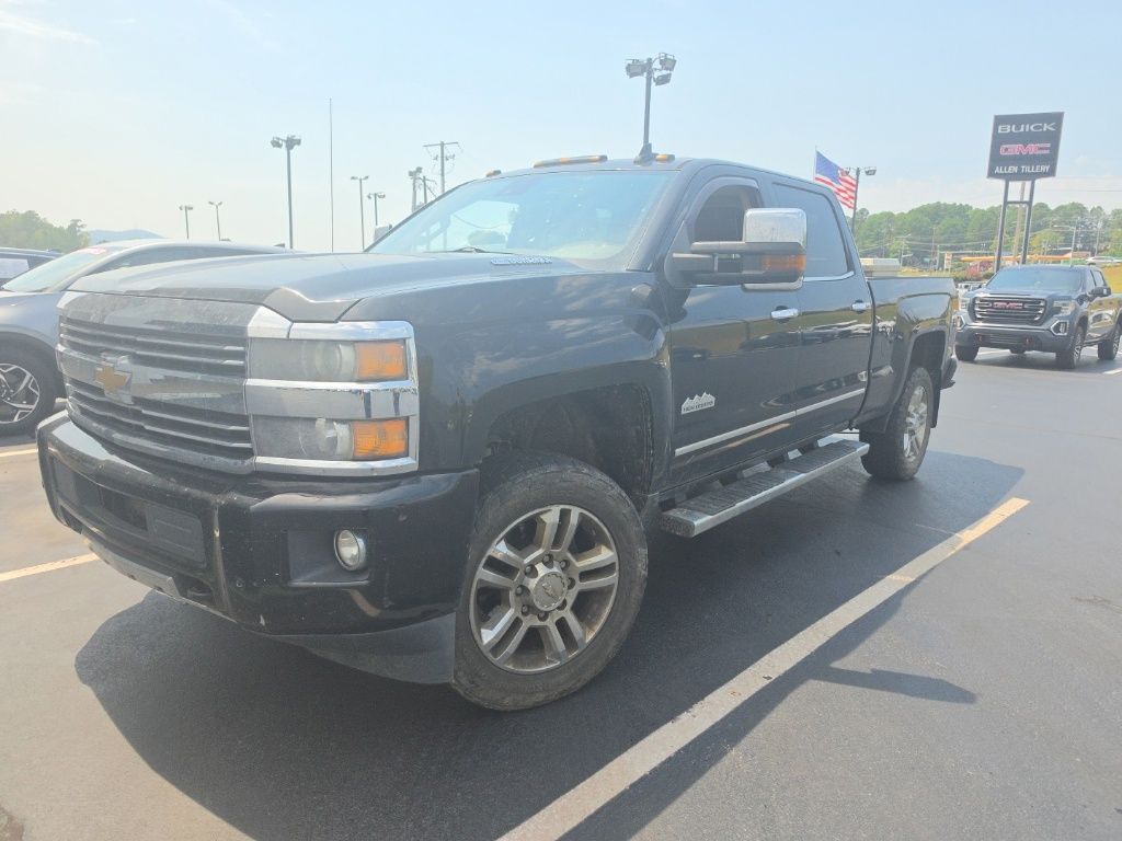 Black 2015 Chevrolet Silverado 2500HD Pickup Truck Four-Wheel Drive 6-Speed Automatic