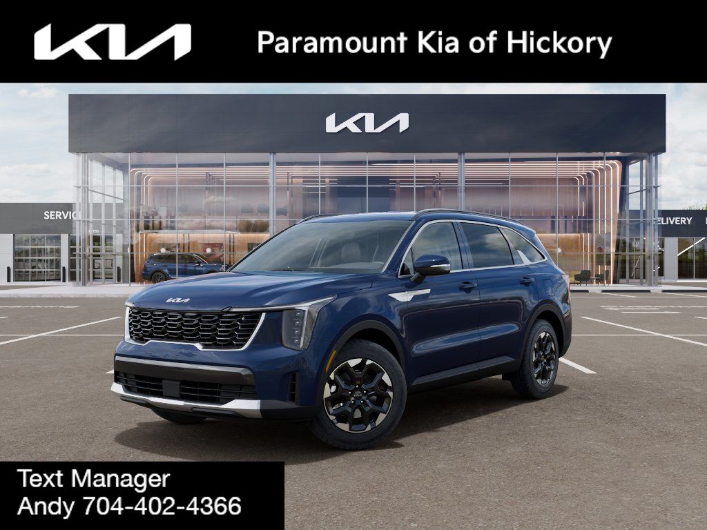 Midnight Lake Blue 2026 Kia Sorento S FWD SUV / Crossover Front-Wheel Drive 8-Speed Automatic
