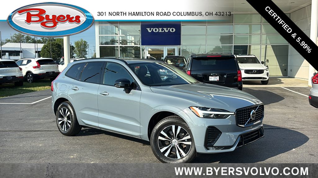 Thunder Gray Metallic 2024 Volvo XC60 SUV / Crossover All-Wheel Drive Automatic