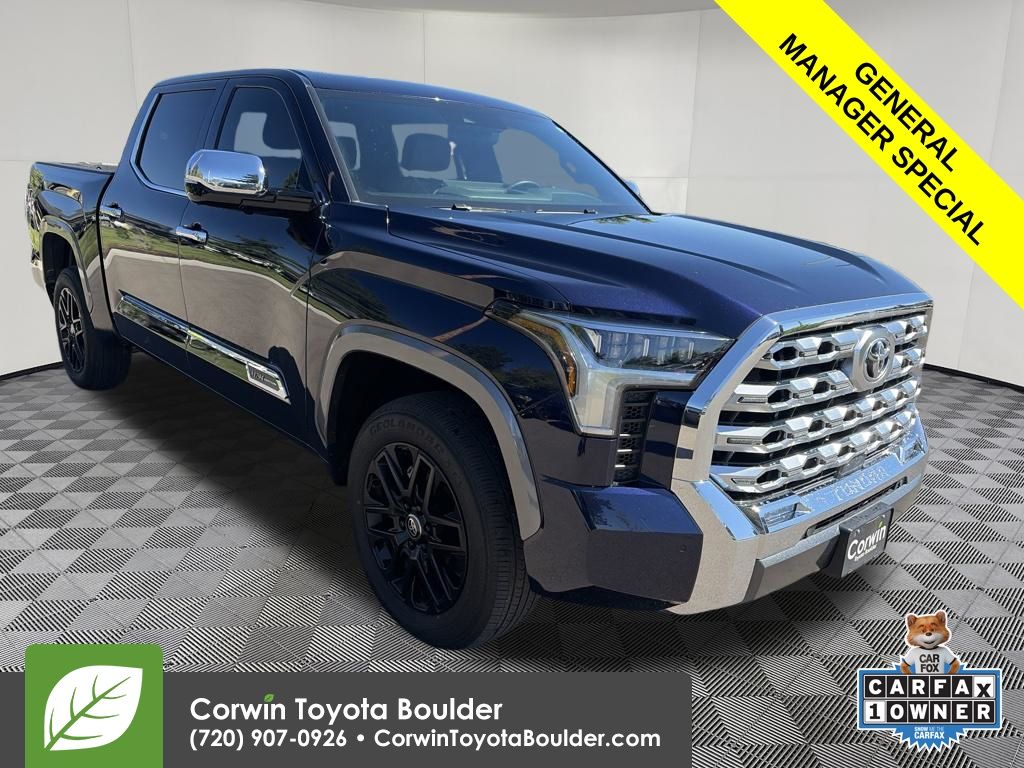 Blueprint 2025 Toyota Tundra Pickup Truck Four-Wheel Drive Automatic