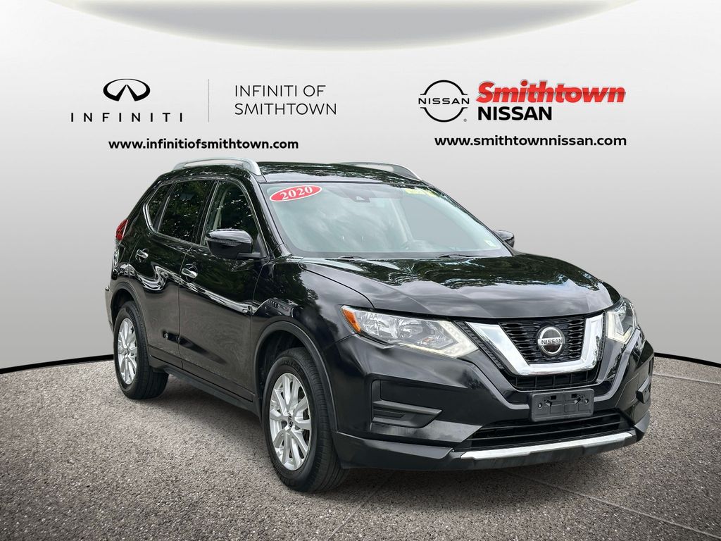 Gray (Magnetic Black Pearl) 2020 Nissan Rogue SUV / Crossover All-Wheel Drive Continuously Variable Transmission