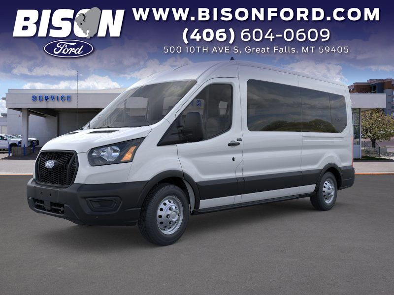 Oxford White 2026 Ford Transit Passenger Van