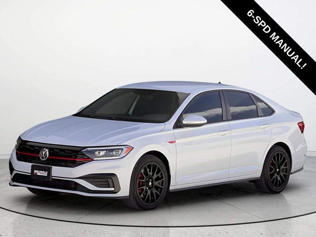 White 2021 Volkswagen Jetta GLI S FWD Sedan Front-Wheel Drive 6-Speed Manual
