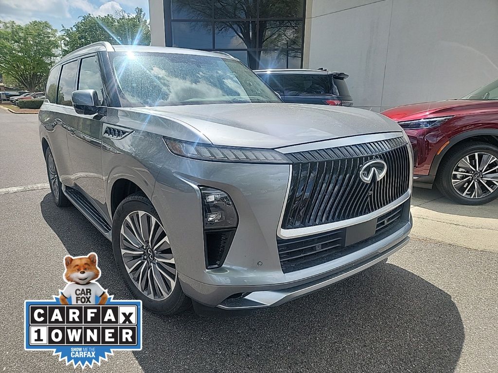 Dynamic Metal 2025 INFINITI QX80 Sensory 4WD SUV / Crossover All-Wheel Drive 9-Speed Automatic