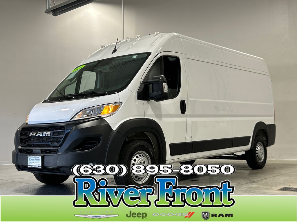 Bright White Clearcoat 2026 RAM ProMaster 2500 Tradesman 159 High Roof Cargo Van FWD Van Front-Wheel Drive 9-Speed Automatic