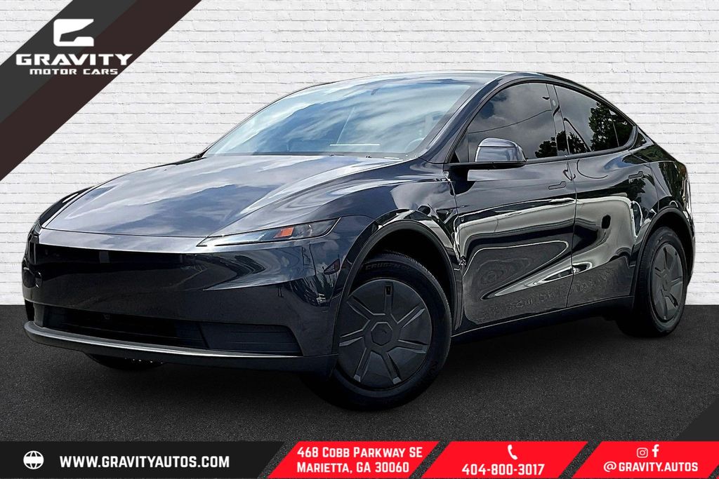 Gray 2026 Tesla Model Y SUV / Crossover Rear-Wheel Drive 1-Speed Automatic