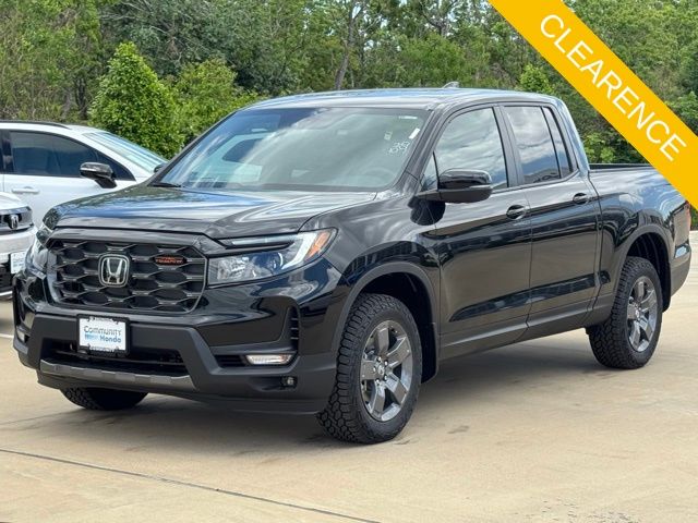 2025 Honda Ridgeline TrailSport Black at AutoSavvy Houston Southwest