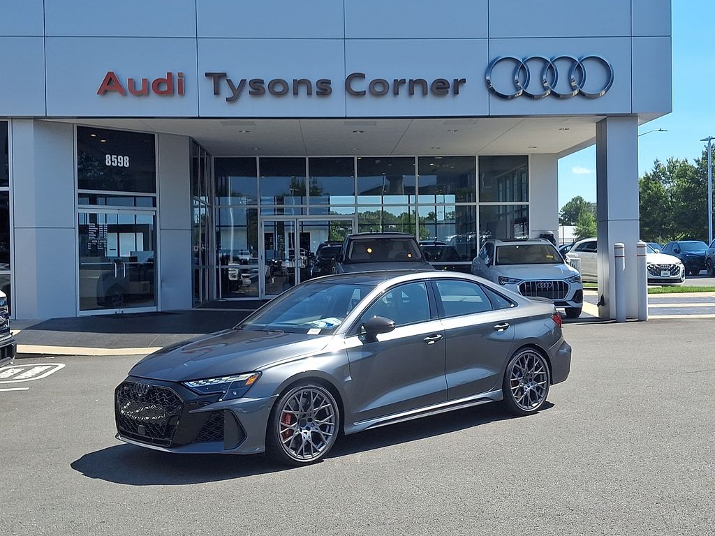 Daytona Gray Pearl Effect 2026 Audi RS 3 Sedan All-Wheel Drive 7-Speed Automatic