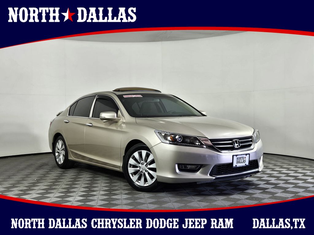 Alabaster Silver Metallic 2013 Honda Accord Sedan Front-Wheel Drive Continuously Variable Transmission
