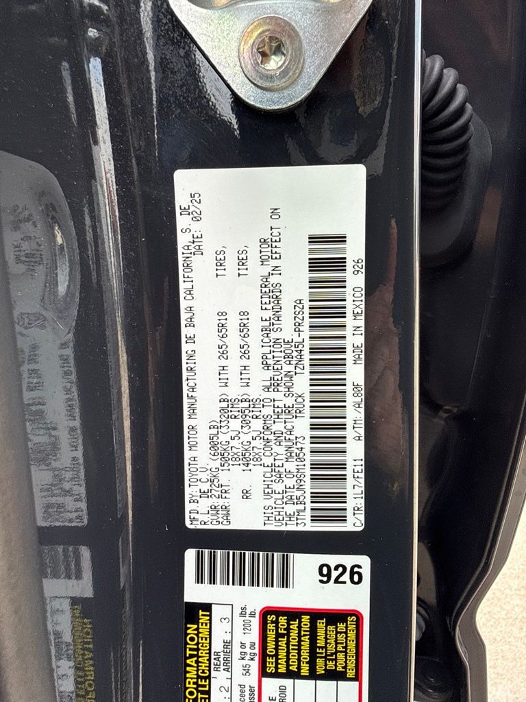 Used 2025 Toyota Tacoma Truck