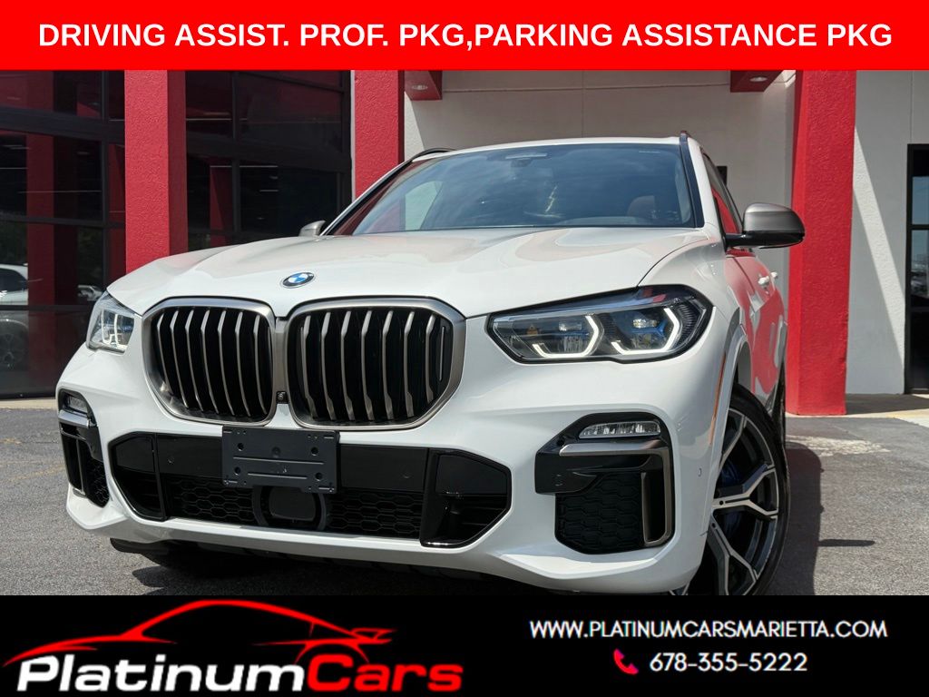 Mineral White Metallic 2021 BMW X5 SUV / Crossover All-Wheel Drive 8-Speed Automatic