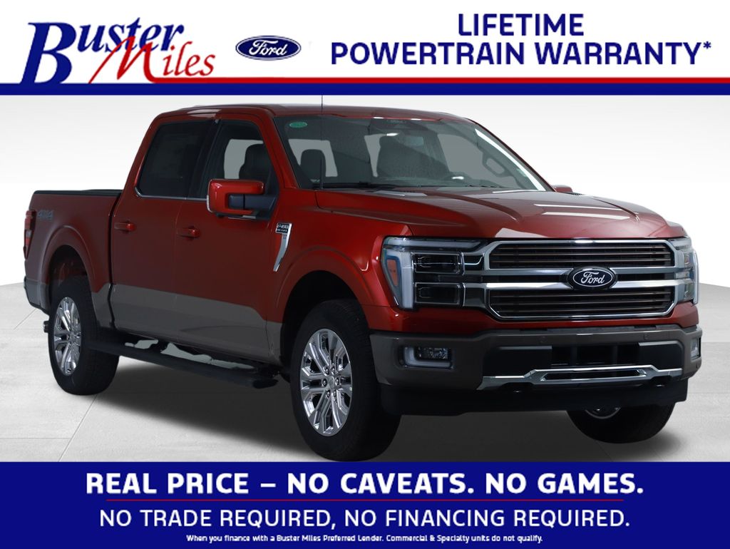 Ruby Red Metallic Tinted Clearcoat 2026 Ford F-150 Pickup Truck Four-Wheel Drive Automatic