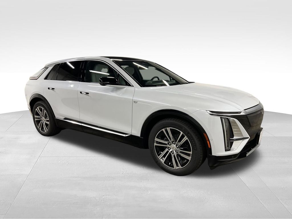 Vibrant White Tricoat 2026 Cadillac LYRIQ SUV / Crossover All-Wheel Drive 1-Speed Automatic
