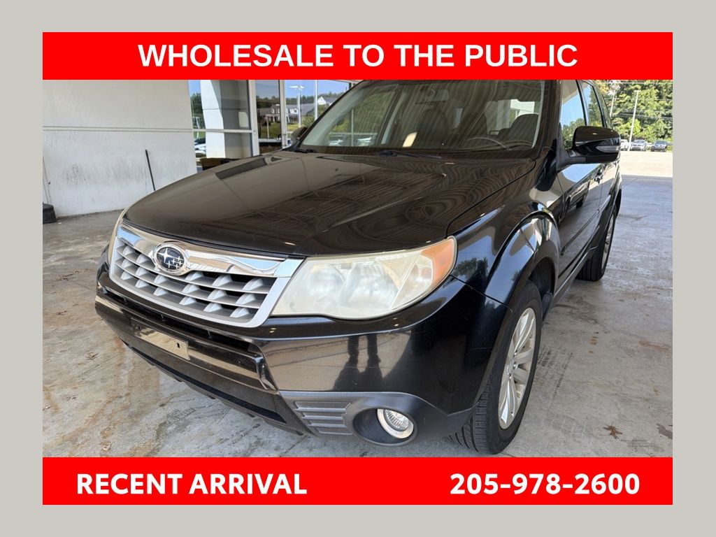 Obsidian Black Pearl 2011 Subaru Forester SUV / Crossover All-Wheel Drive 4-Speed Automatic