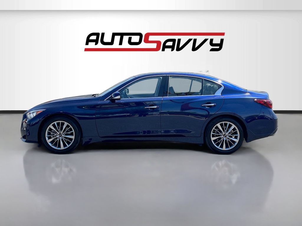 Used 2024 Blue INFINITI LUXE image 4