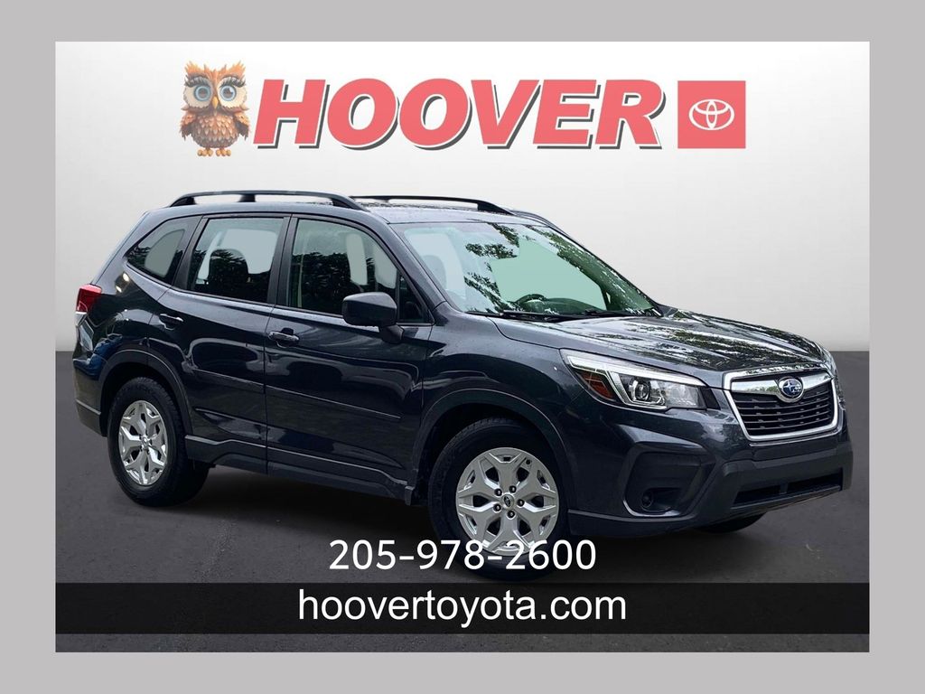 Dark Gray Metallic 2019 Subaru Forester SUV / Crossover All-Wheel Drive Continuously Variable Transmission