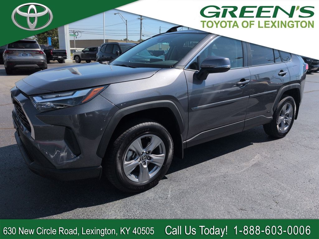Magnetic Gray Metallic 2024 Toyota RAV4 Hybrid SUV / Crossover All-Wheel Drive Continuously Variable Transmission