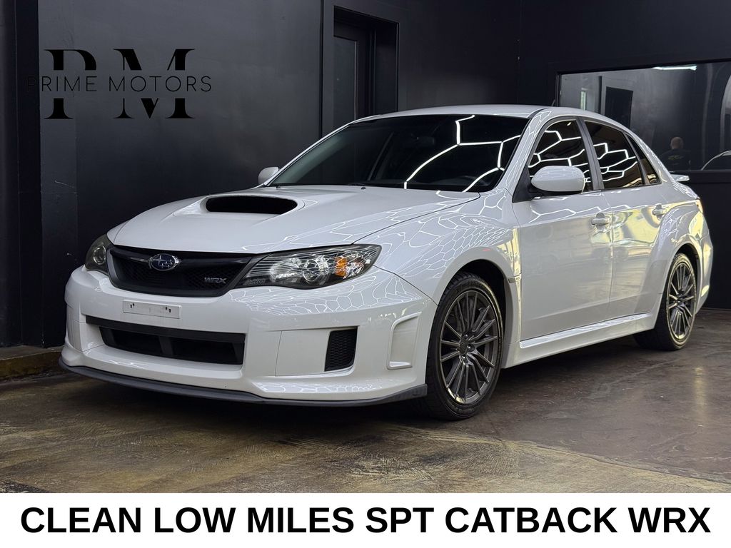 Satin White Pearl 2011 Subaru Impreza WRX Sedan All-Wheel Drive 5-Speed Manual Overdrive