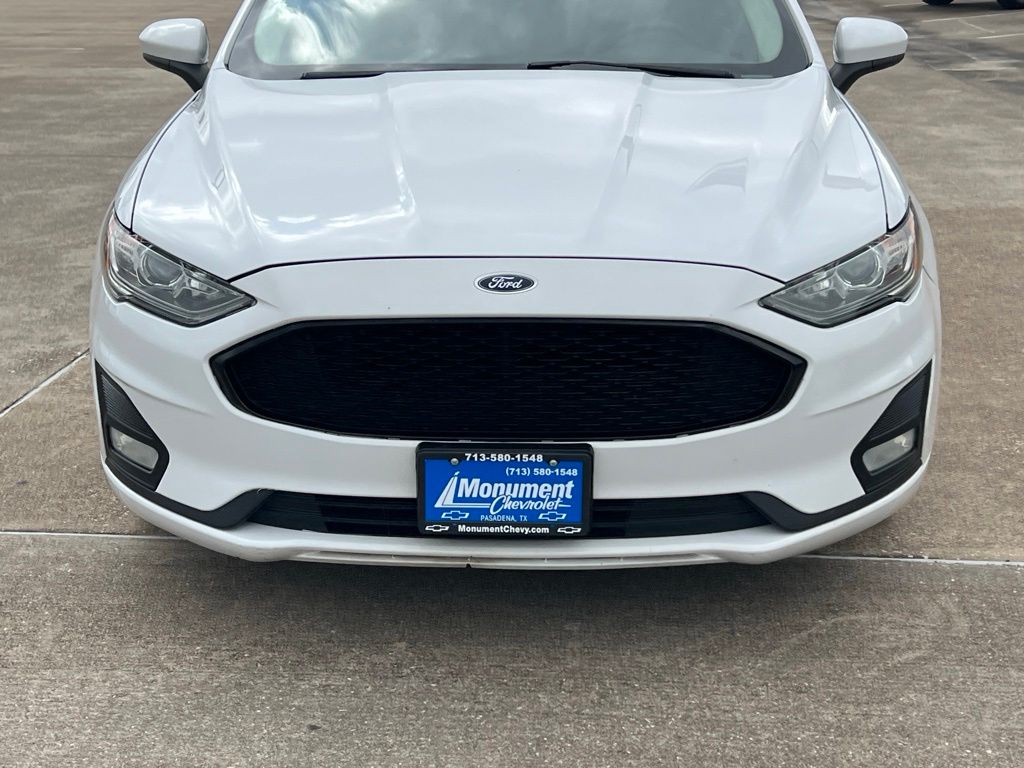 2020 Ford Fusion SE White at DeMontrond Ford