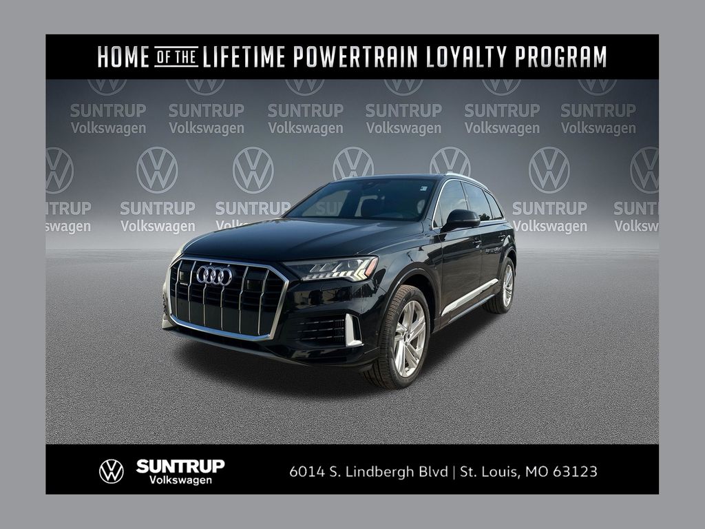 Mythos Black Metallic 2023 Audi Q7 SUV / Crossover All-Wheel Drive 8-Speed Automatic