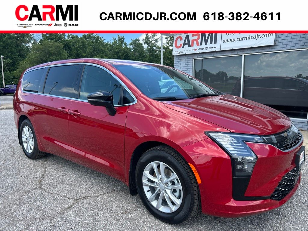 Red Hot Pearlcoat 2027 Chrysler Pacifica Minivan Front-Wheel Drive 9-Speed Automatic