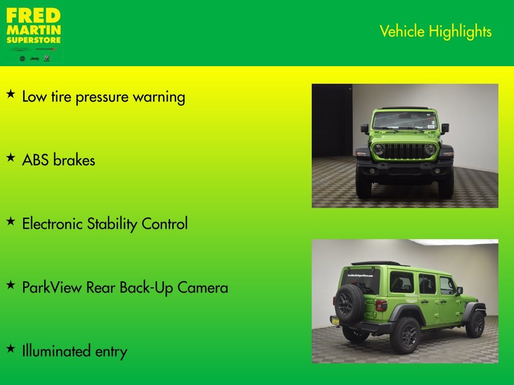 new 2026 Jeep Wrangler car, priced at $49,561