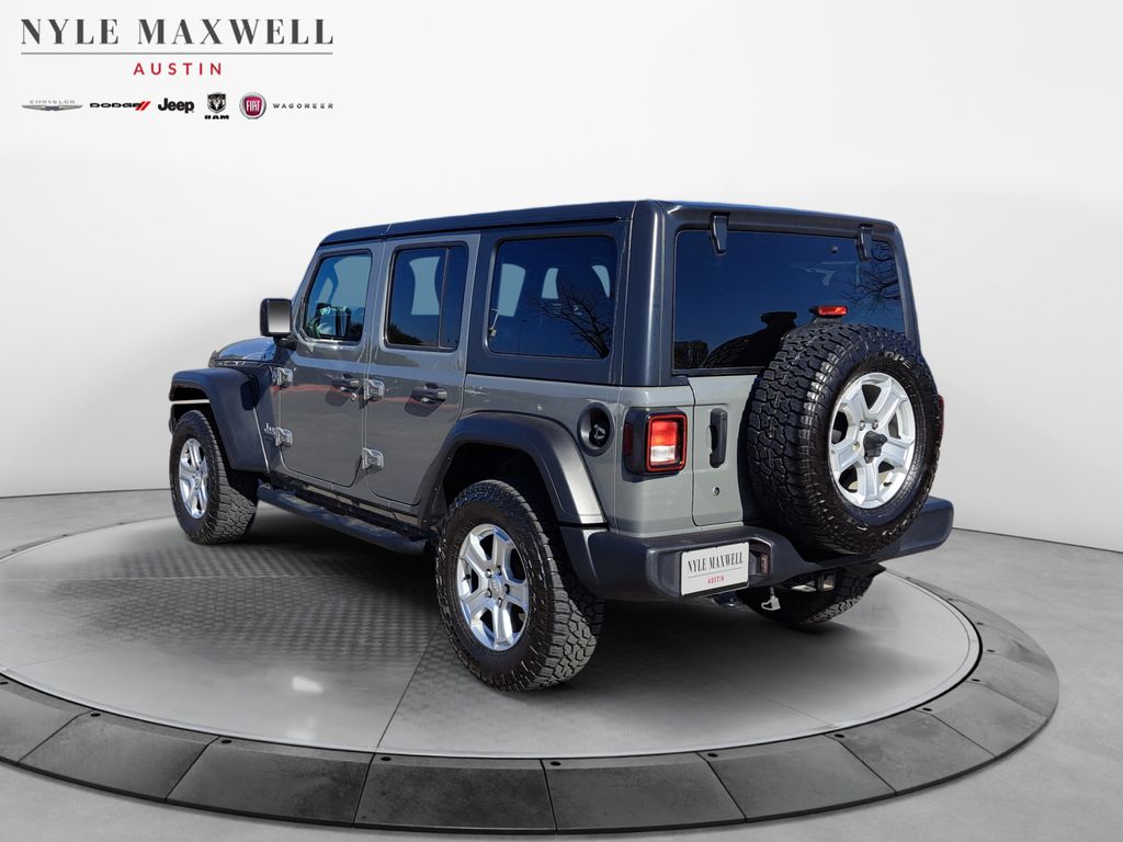 Used Car 2019 Jeep Wrangler  Unlimited Sport S For Sale Under $25,000 In Austin, Texas