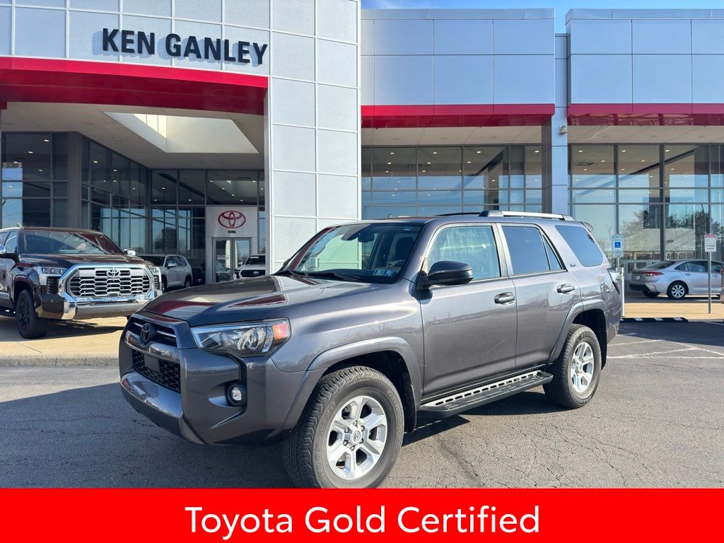 Magnetic Gray Metallic 2023 Toyota 4Runner SR5 4WD SUV / Crossover Four-Wheel Drive 5-Speed Automatic