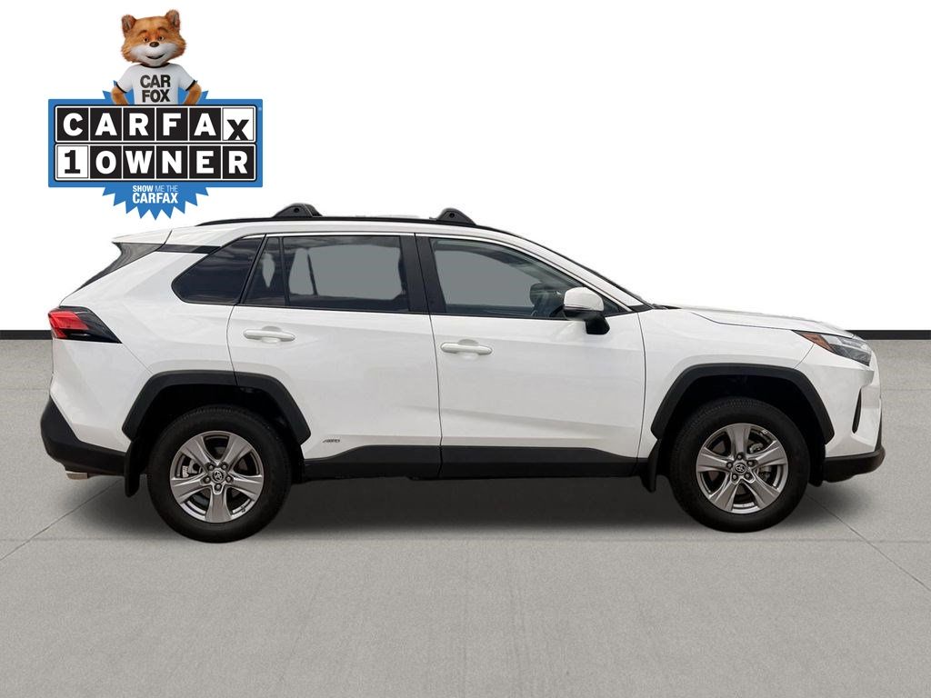 2024 Toyota RAV4 Hybrid LE White at Classic Elite Chevrolet Sugar Land