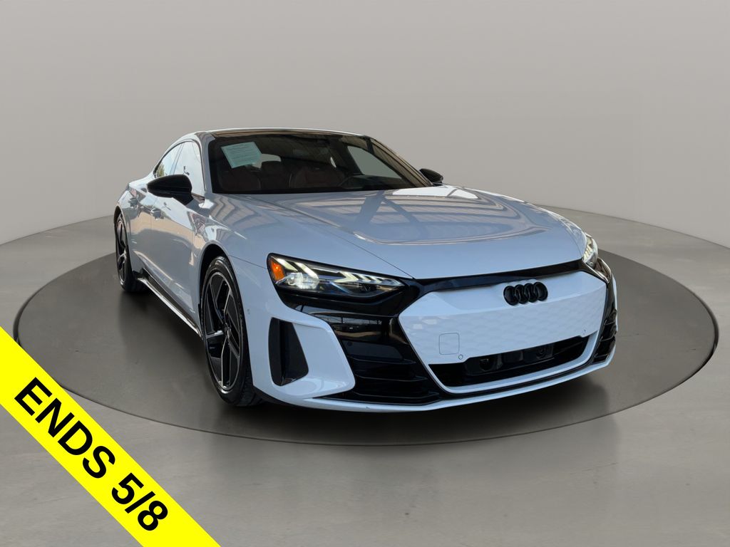 Ibis White 2024 Audi RS e-tron GT quattro AWD Sedan All-Wheel Drive 1-Speed Automatic