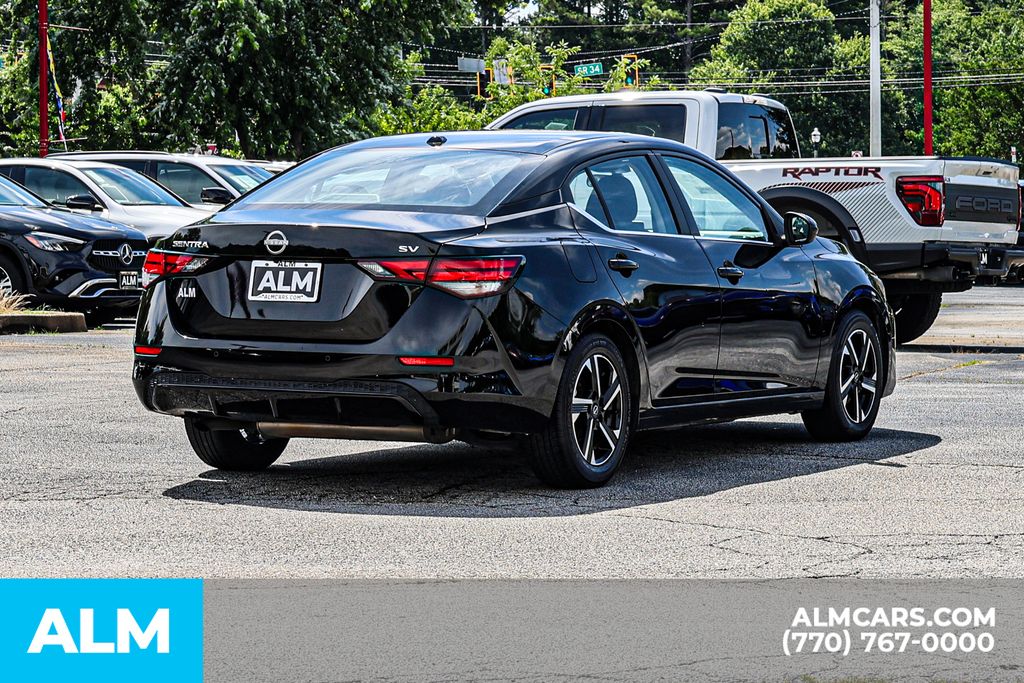 Used 2024 Black Nissan SV image 6