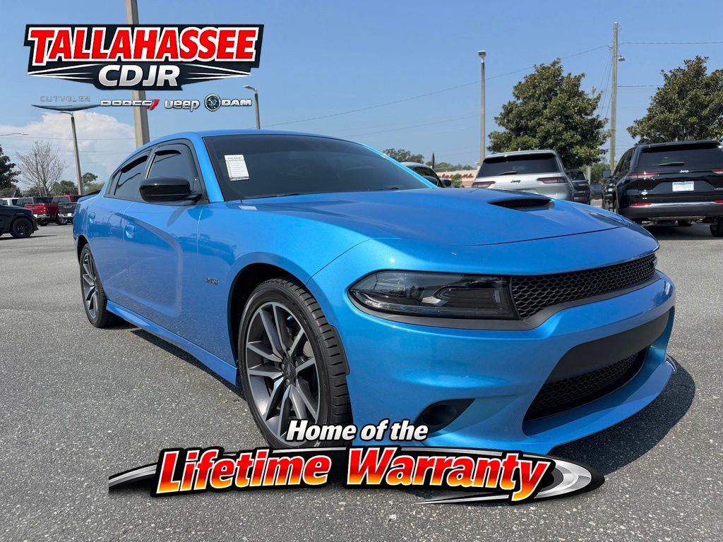 Blue Pearl 2023 Dodge Charger Sedan Rear-Wheel Drive 8-Speed Automatic