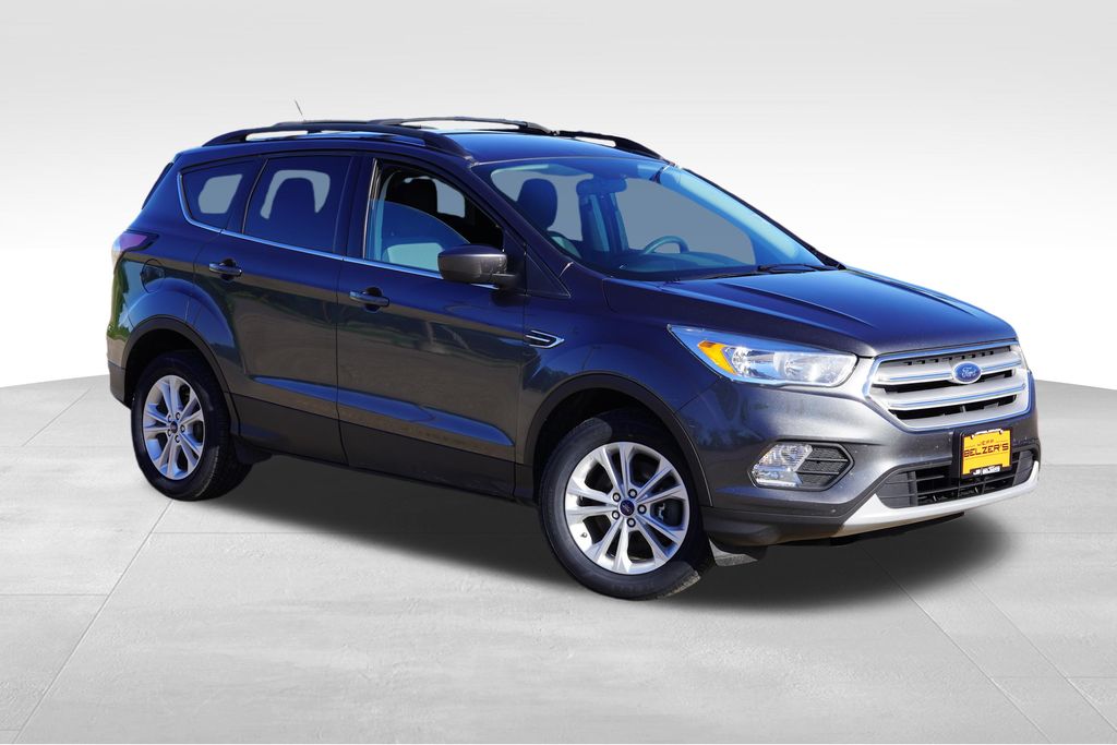 Gray (Magnetic Metallic) 2018 Ford Escape SE AWD SUV / Crossover All-Wheel Drive 6-Speed Automatic